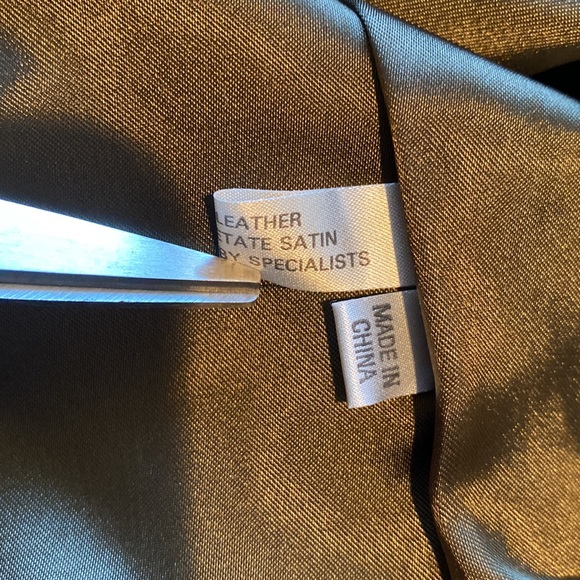 Scully Floral Embroidered Suede Leather Jacket: Size 10 - Picture 10 of 11